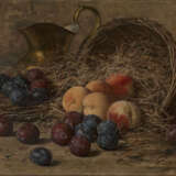 GIRV, ALFRED (1880-1918) Still Life with Plums and Peaches , signed and dated 1915. - фото 1