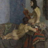 TEGIN, DMITRY (1914-1988) Two Nudes , signed and dated 1941. - фото 1