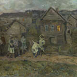 TUTUNOV, ANDREI (B. 1928) Village Dance , signed and dated 1957. - фото 1