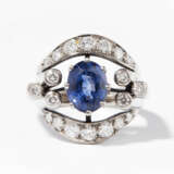 Saphir-Brillant-Ring - photo 1