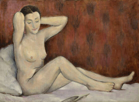SHENDEROV, ALEXANDER (1897-1967) Seated Nude , signed and dated 1960. - фото 1