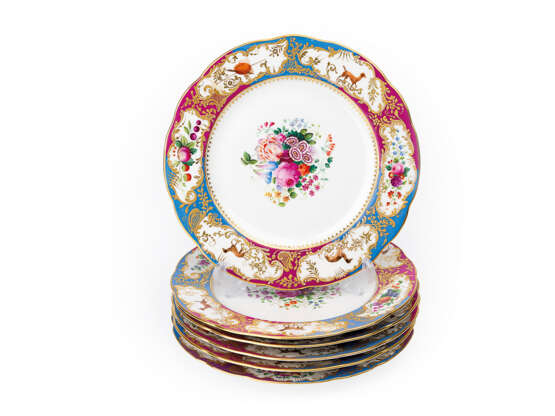  A Set of Six Dinner and Six Soup Plates from the Grand Duke Mikhail Pavlovich Service - Foto 2