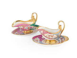  A Pair of Sauce Boats from the Grand Duke Mikhail Pavlovich Service 