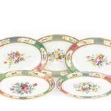  A Set of Five Platters from the Grand Duke Mikhail Pavlovich Service - фото 1