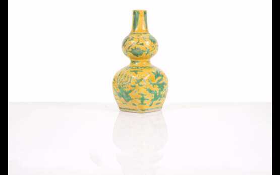 Vase de forme double gourde Chine - Époque JIAJING - Foto 1