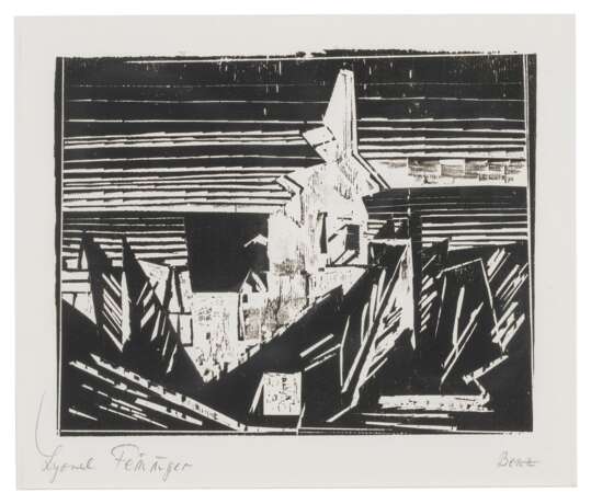 Feininger, Lyonel. LYONEL FEININGER (1871-1956) - Foto 1