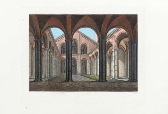 FERRARIO, Giulio - Monumenti sacri e profani dell’imperiale e reale basilica di Sant’Ambrogio di Milano - Foto 1