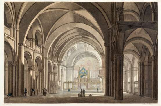 FERRARIO, Giulio - Monumenti sacri e profani dell’imperiale e reale basilica di Sant’Ambrogio di Milano - Foto 3