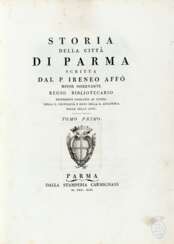 AFFÒ, Ireneo, Storia della città di Parma