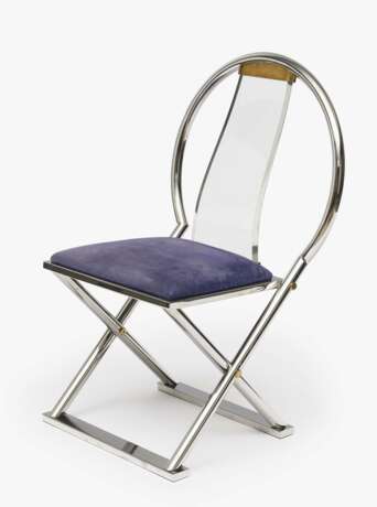 'Chinese chair'' , Entwurf Karl Springer (1931-1991), New York, 1980er Jahre - photo 1