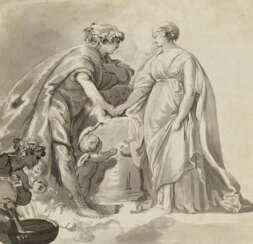 Louis-Félix Delarue, zugeschrieben , L'autel de Bacchus 