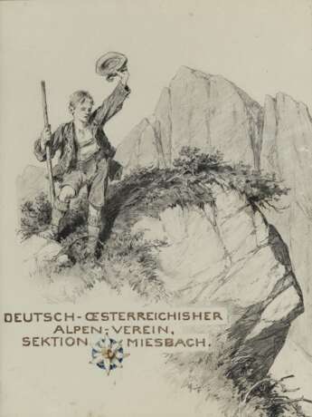Fritz Freund, zugeschrieben , Hirtenknabe auf dem Gipfel - фото 1