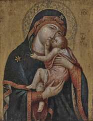 Pietro Lorenzetti, Art des , Madonna mit Kind 