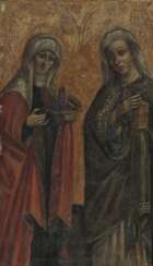 Deutsch. Ende 15. Jahrhundert , Die Hll. Elisabeth und Maria Magdalena