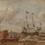 Niederlande. 17. Jahrhundert , Hafenszene - фото 1