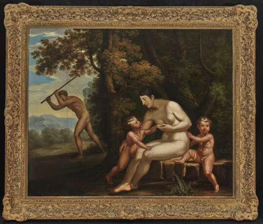 Salomon Geßner, zugeschrieben , Adam und Eva nach der Vertreibung aus dem Paradies - photo 2