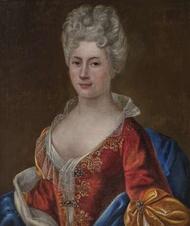 Frankreich. um 1700 , Damenporträt - Foto 1