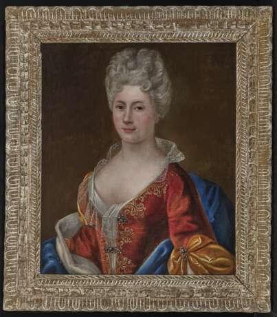 Frankreich. um 1700 , Damenporträt - Foto 2