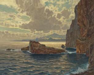 Erich Mercker, Felsküste i. Sonnenglanz 