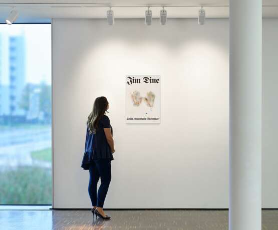 Jim Dine. Ausstellungsplakat Kunsthalle Düsseldorf - Foto 3