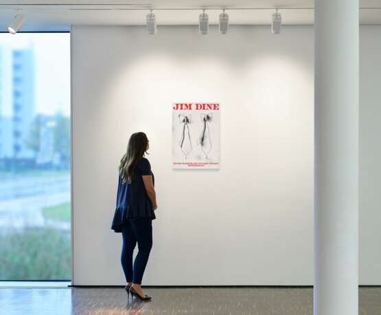 Jim Dine. Ausstellungsplakat Museum Boymans - van Beuningen Rotterdam - Foto 3