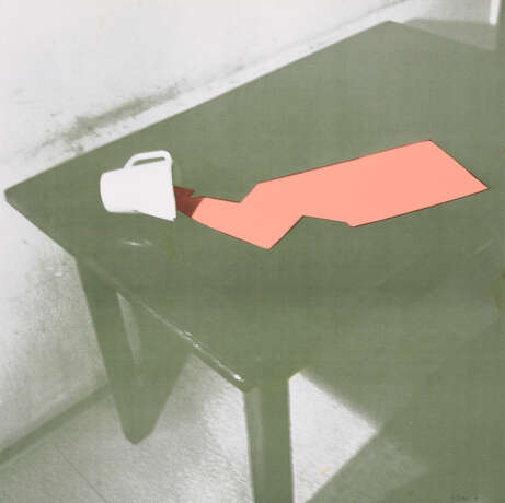 Sigmar Polke. Tisch mit umgekippter Kanne I - фото 1