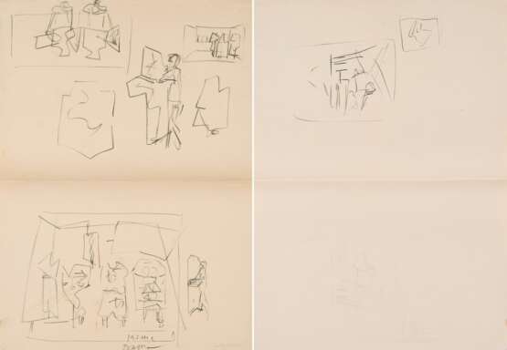 Emilio Vedova. Mixed Lot of Drawings - фото 1