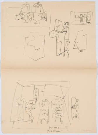 Emilio Vedova. Mixed Lot of Drawings - фото 2