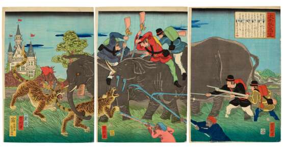 UTAGAWA YOSHIKATA (ACT. 1841-64) - Foto 1