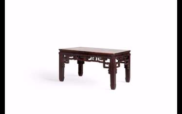 Table de plan rectangulaire en bois Chine