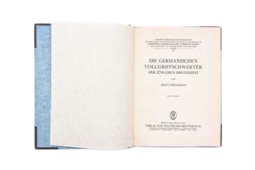 Die Germanischen Vollgriffschwerter - Originalausgabe von 1934