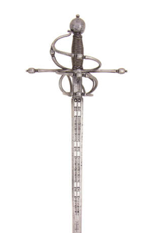 Rapier mit durchbrochener Klinge, deutsch um 1600-1630 - Foto 1