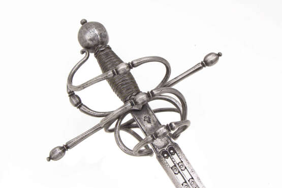 Rapier mit durchbrochener Klinge, deutsch um 1600-1630 - фото 4