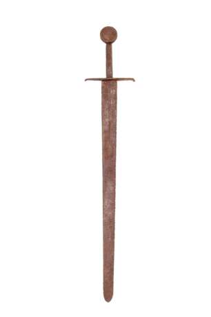 Ritterliches Scheibenknaufschwert, im Stil des 14. Jahrhundert - photo 1