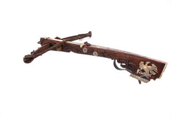 Jagdliche Armbrust, im deutschen Stil um 1720