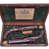 Ein Paar Steinschloss-Pistolen von Henry Nock in London im Kasten um 1800 - фото 5
