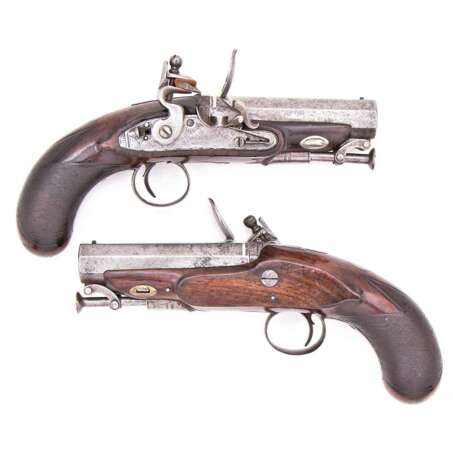 Ein Paar Steinschloss-Reisepistolen von Henry Nock in London um 1780-1800 - фото 1