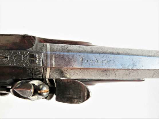 Ein Paar Steinschloss-Reisepistolen von Henry Nock in London um 1780-1800 - фото 2