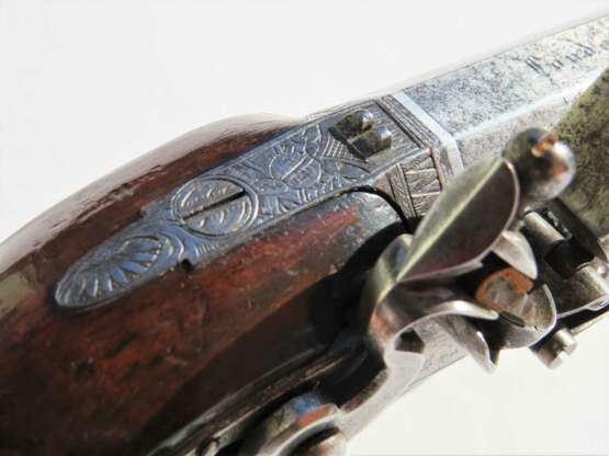 Ein Paar Steinschloss-Reisepistolen von Henry Nock in London um 1780-1800 - фото 3