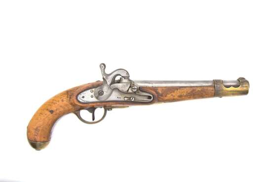 Österreich, Kavallerie-Pistole M 1851 System Augustin mit Inventarplakette - Foto 1