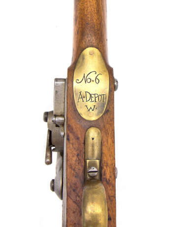 Österreich, Kavallerie-Pistole M 1851 System Augustin mit Inventarplakette - Foto 3