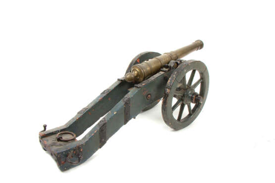 Modell eines Feldgeschützes des 18. Jahrhundert - Foto 2