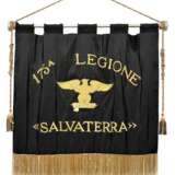 Italien, MVSN Standarte der 175. Legion SALVATERRA in Iglesias/Sardinien - Regimentsstandarte - фото 1