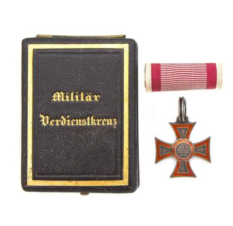 Militärverdienstkreuz 1.Modell 1849 im Etui - фото 1