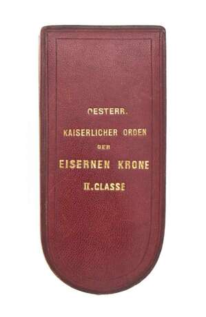 Orden der Eisernen Krone - leeres Etui zur 2.Klasse - photo 1