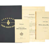 Statuten für den Kaiserlich Österreichischen Franz Joseph-Orden 1869 und 3 weitere Statuten/Satzungen - фото 1