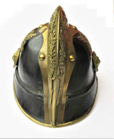 Helm für Kommandanten der Feuerwehr um 1900 - Foto 2