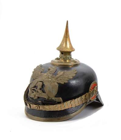 Baden, Helm für Offiziere der Infanterie - Foto 1
