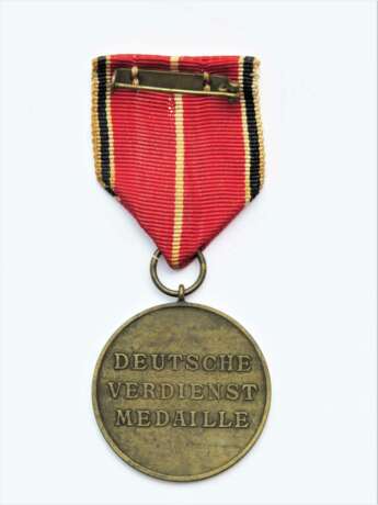 Deutscher Adler-Orden - Bronzene Verdienstmedaille - фото 2