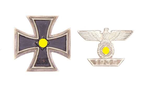 Eisernes Kreuz 1. Klasse 1939 und Wiederholungsadler 1.Klasse - Foto 1